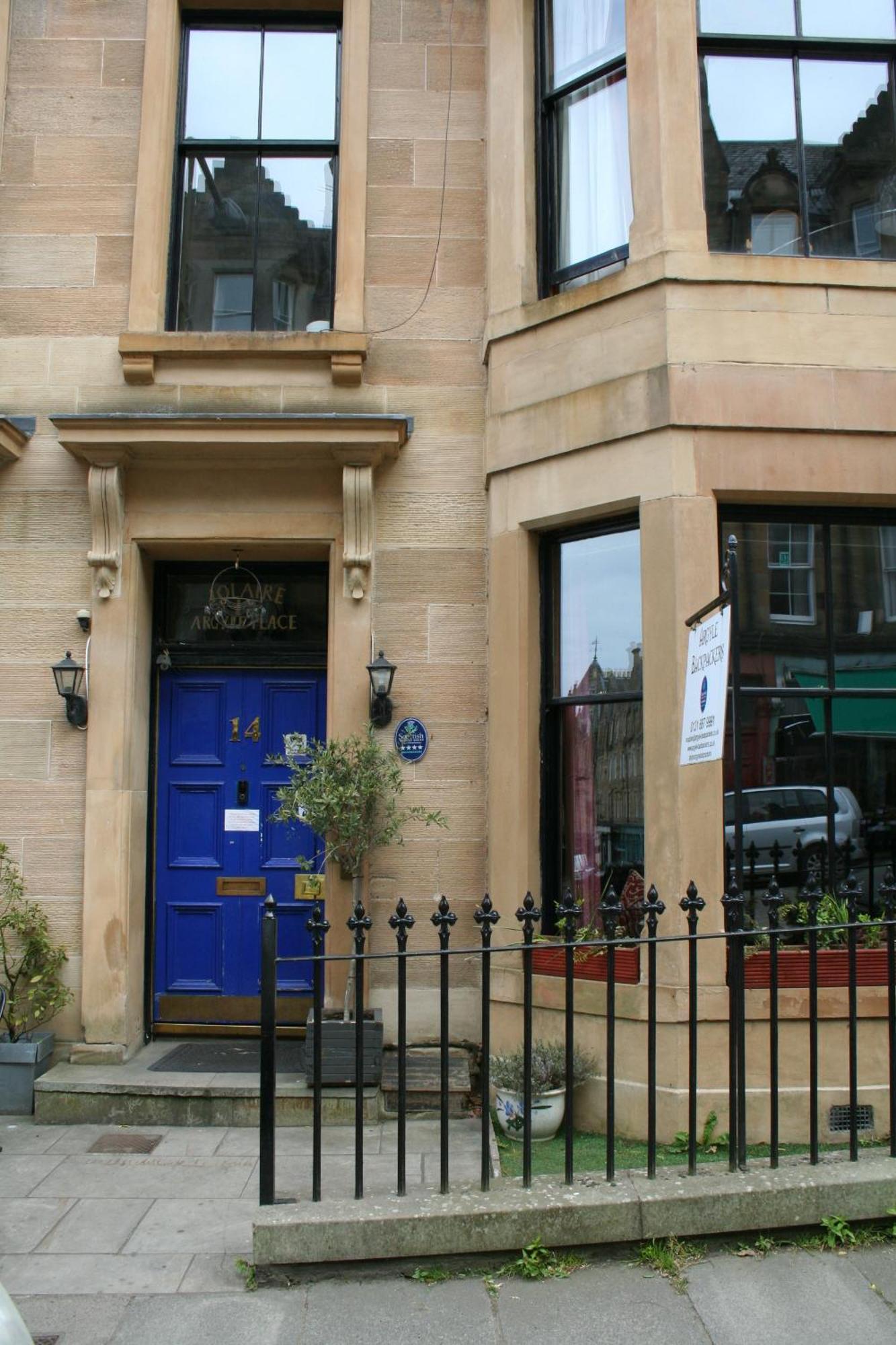 Albergue Argyle Backpackers Edimburgo Exterior foto