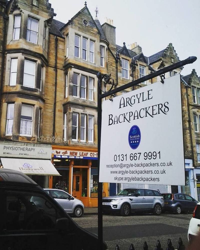 Albergue Argyle Backpackers Edimburgo Exterior foto